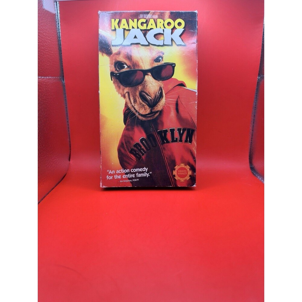 Warner Home Video Kangaroo Jack VHS 2003 Comedy PG Full Screen NTSC English